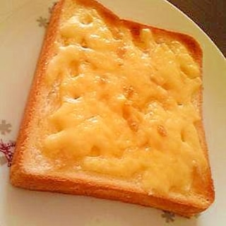 チーズシュガートースト☆朝食やおやつに